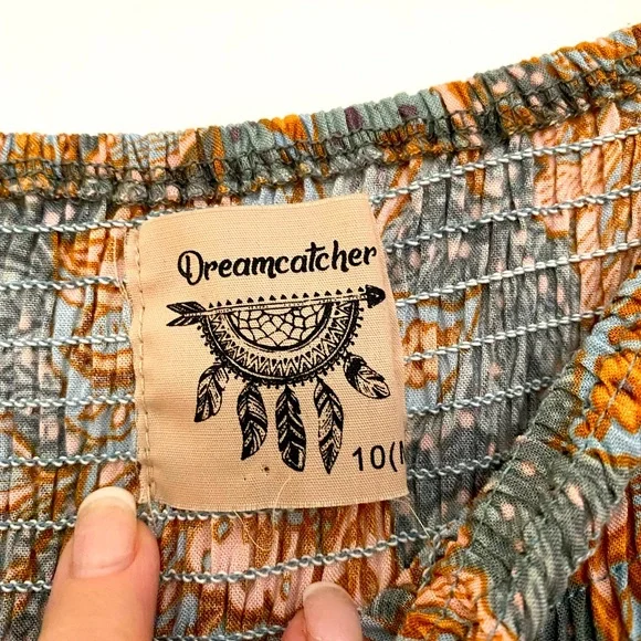 DREAMCATCHER Bohemian Maxi Skirt sized 10 - Picture 2 of 5